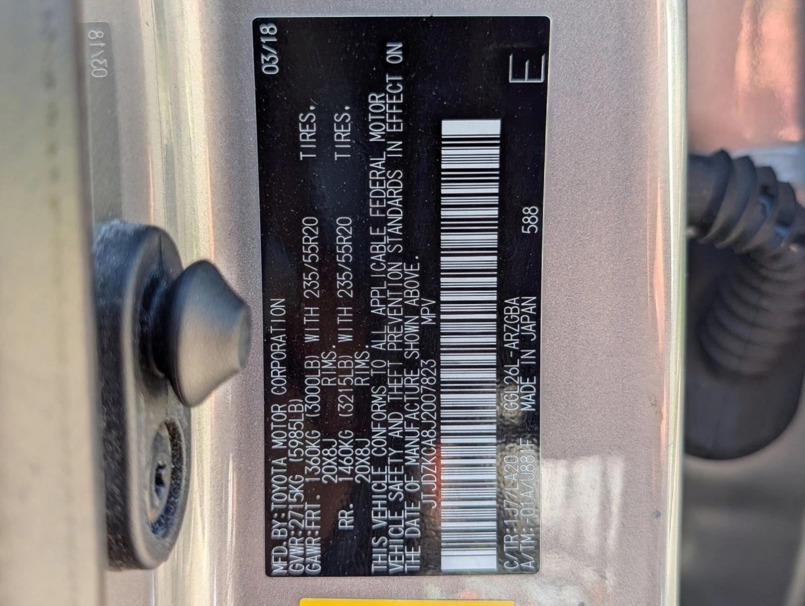 2018 Lexus RX 350L Luxury AWD