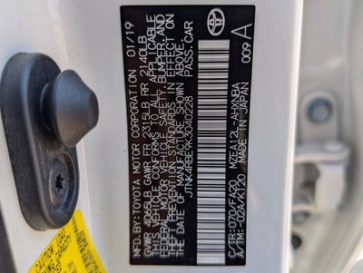 2019 Toyota Corolla Hatchback SE CVT (Natl)