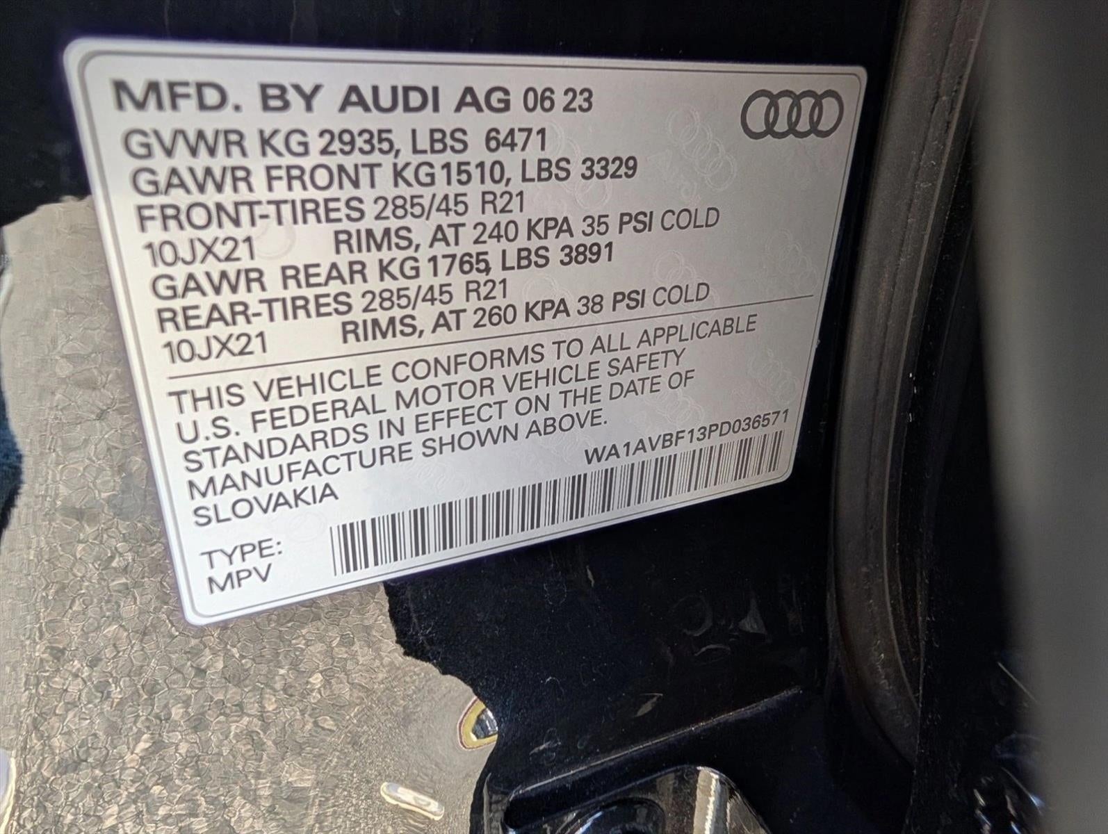 2023 Audi Q8 Premium 55 TFSI quattro