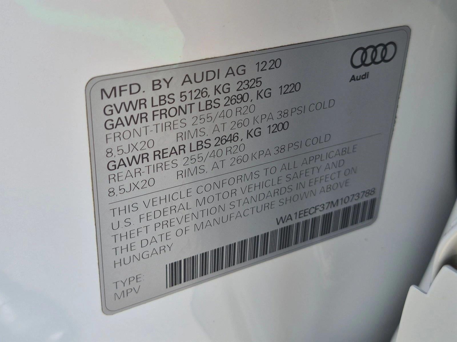 2021 Audi Q3 S line Premium Plus 45 TFSI quattro