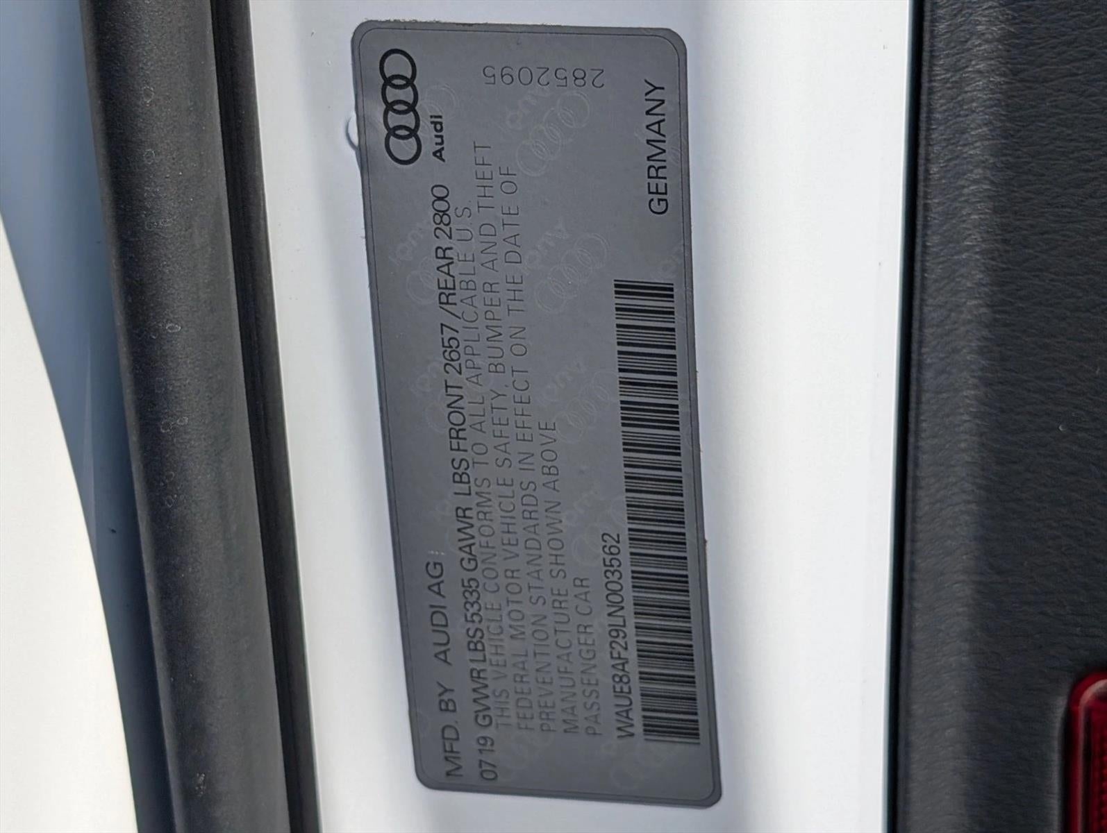 2020 Audi A6 Premium Plus 45 TFSI quattro