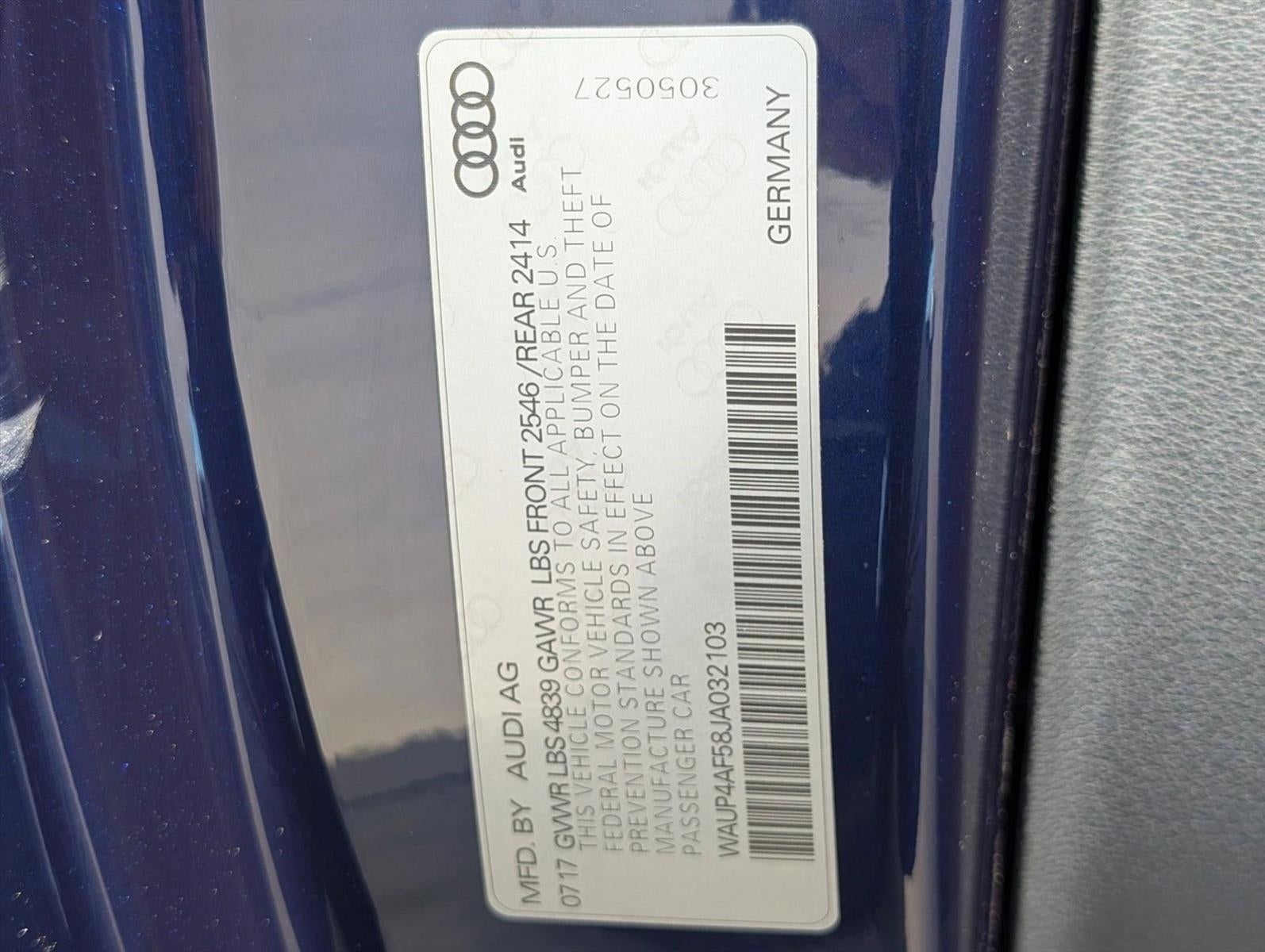 2018 Audi S5 Coupe 3.0 TFSI Premium Plus