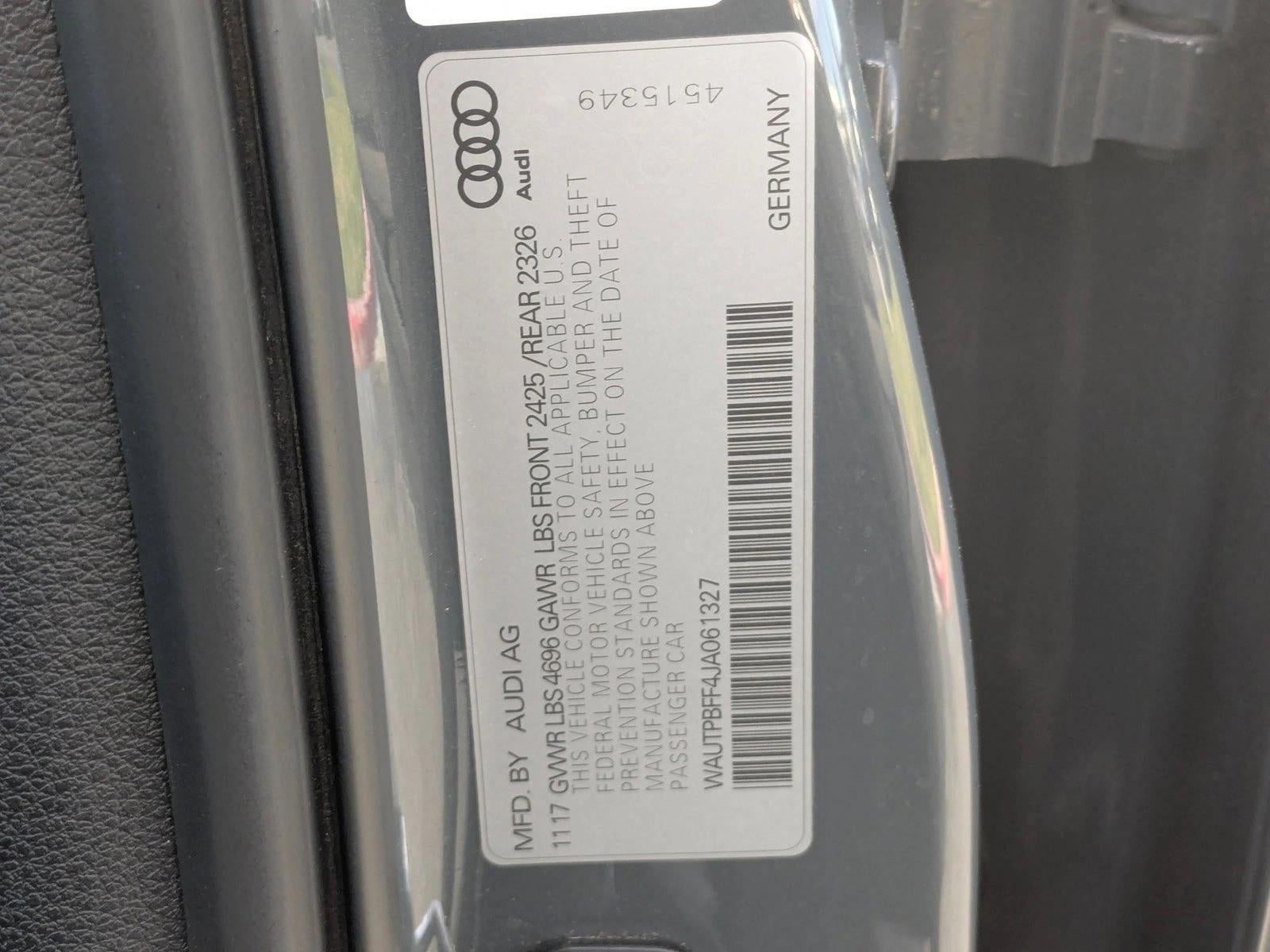 2018 Audi A3 Sportback e-tron 1.4 TFSI PHEV Premium Plus