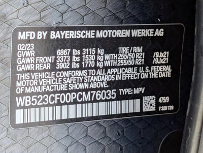 2023 BMW iX Sports Activity Vehicle
