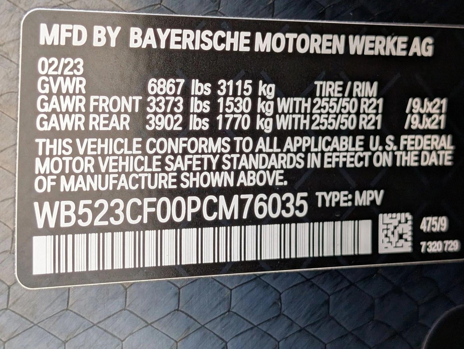 2023 BMW iX Sports Activity Vehicle