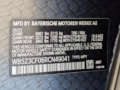 2024 BMW iX Sports Activity Vehicle