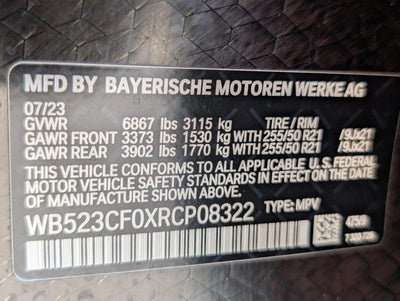 2024 BMW iX Sports Activity Vehicle