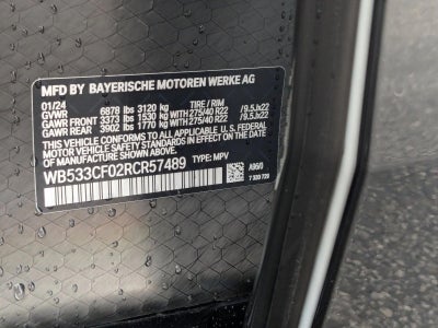 2024 BMW iX Sports Activity Vehicle