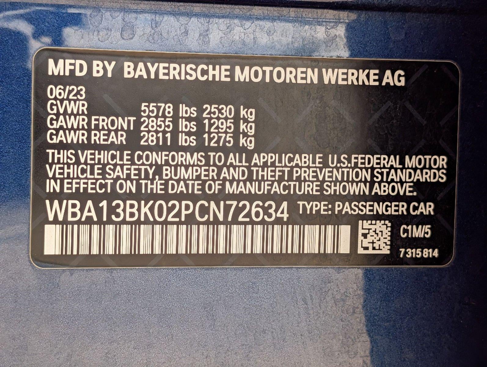 2023 BMW M550i xDrive Sedan