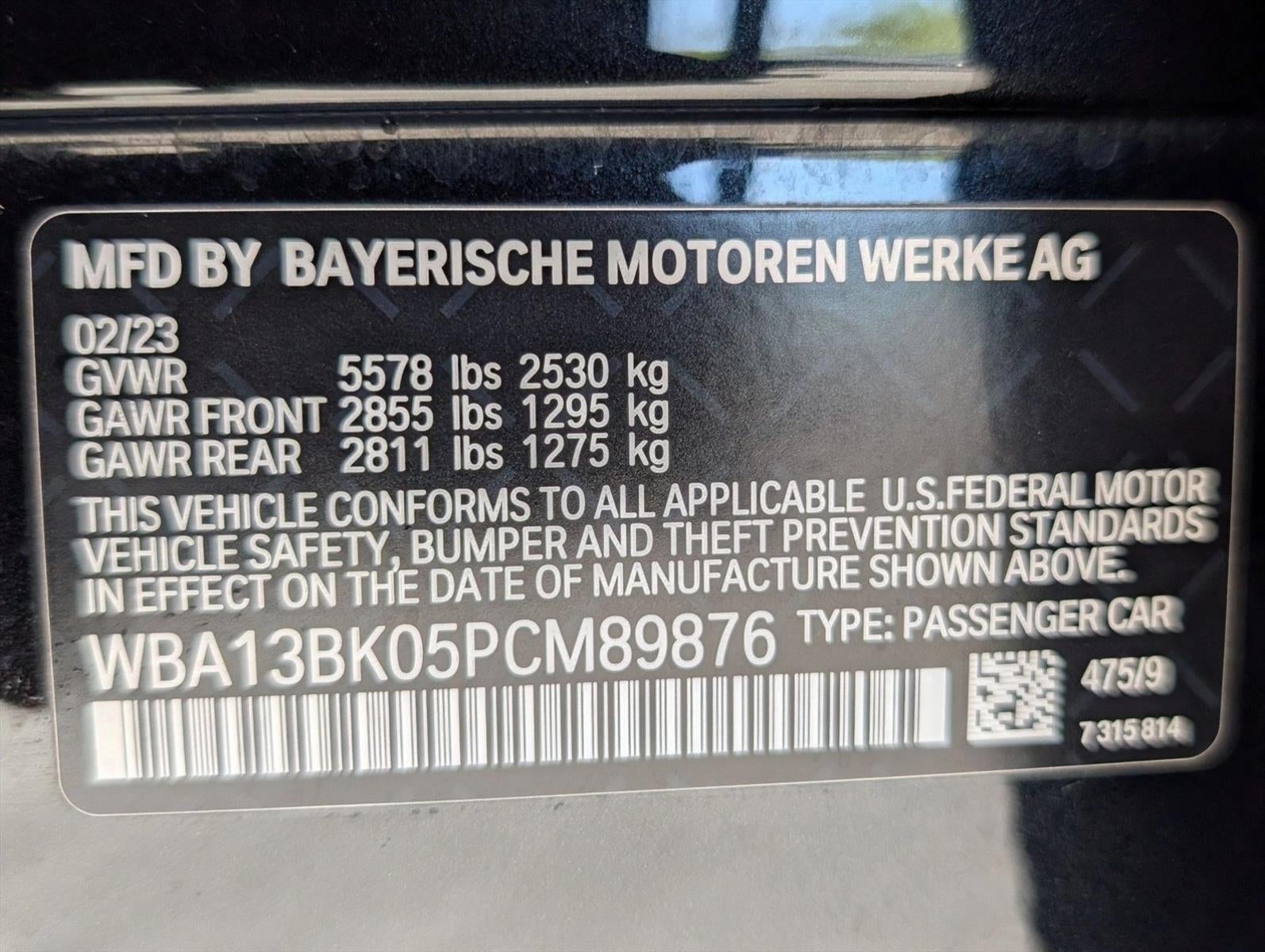 2023 BMW M550i xDrive Sedan