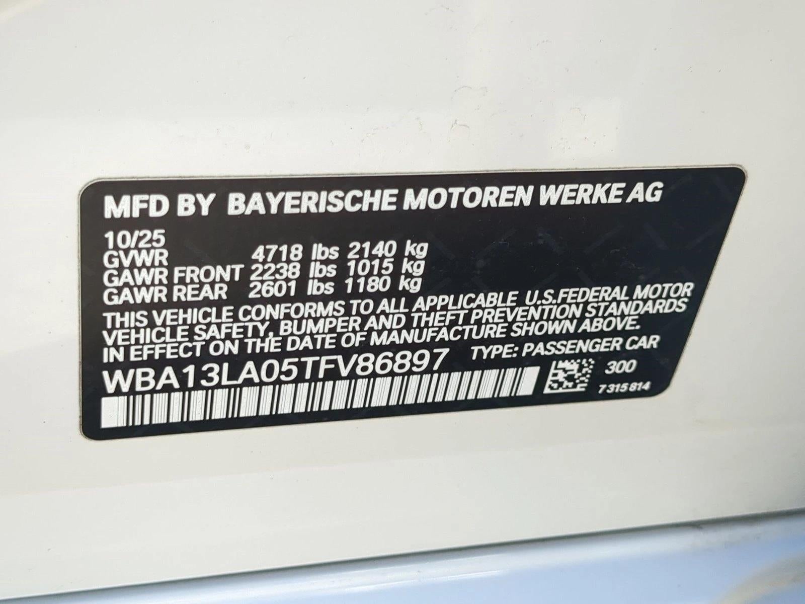2026 BMW 330i Sedan