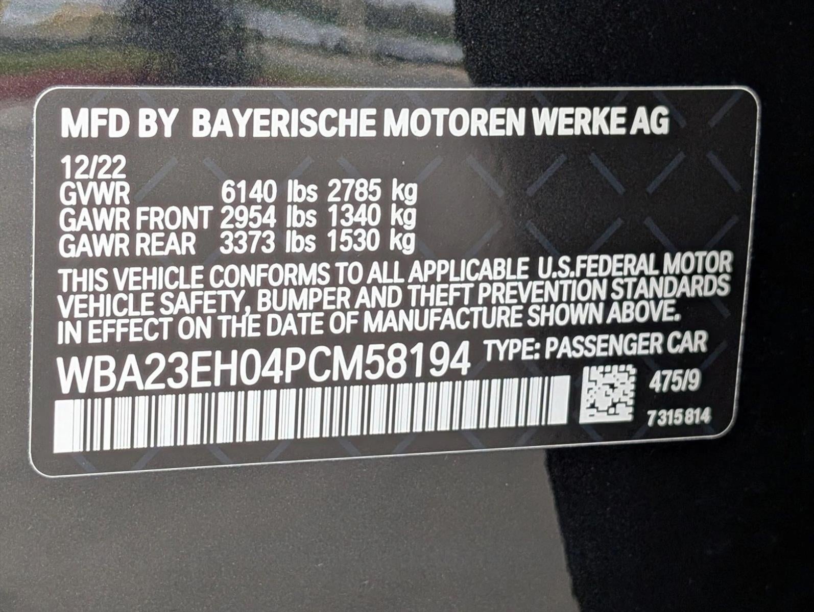 2023 BMW 740i Sedan