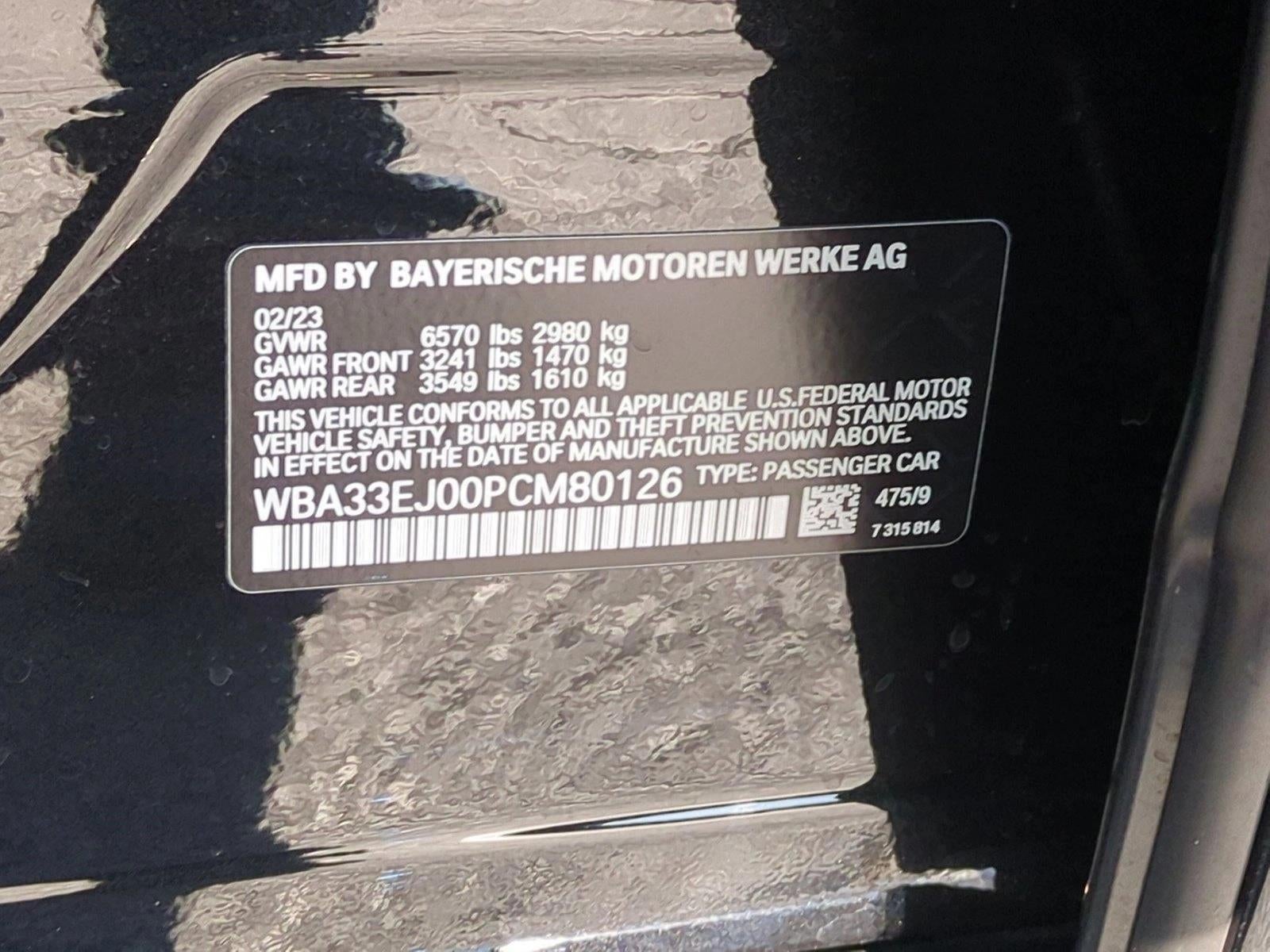 2023 BMW 760i xDrive Sedan