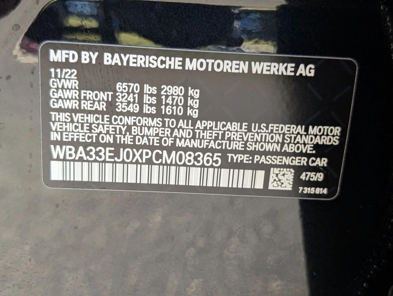 2023 BMW 760i xDrive Sedan