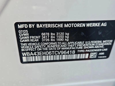 2026 BMW 750e xDrive Plug-In Hybrid