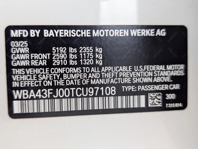 2026 BMW 530i Sedan