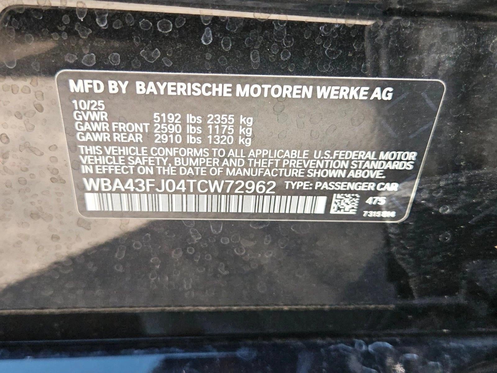 2026 BMW 530i Sedan