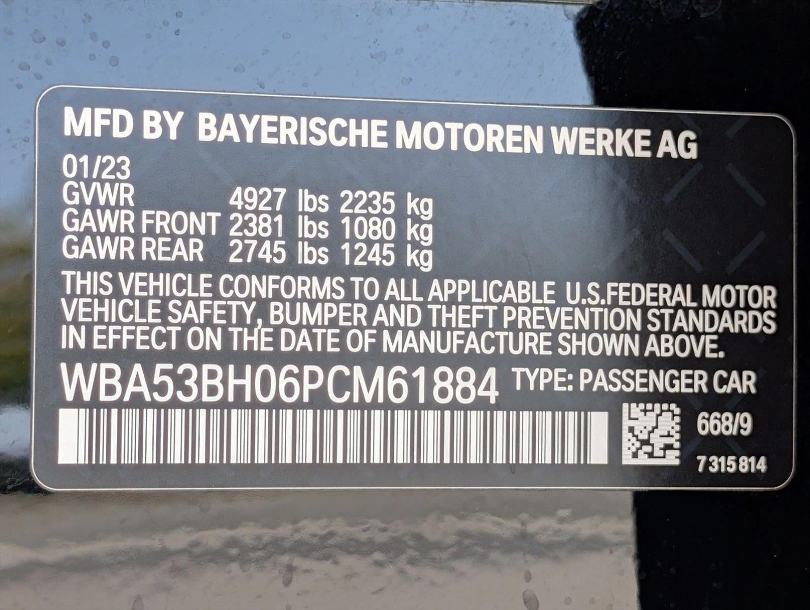 2023 BMW 530i Sedan