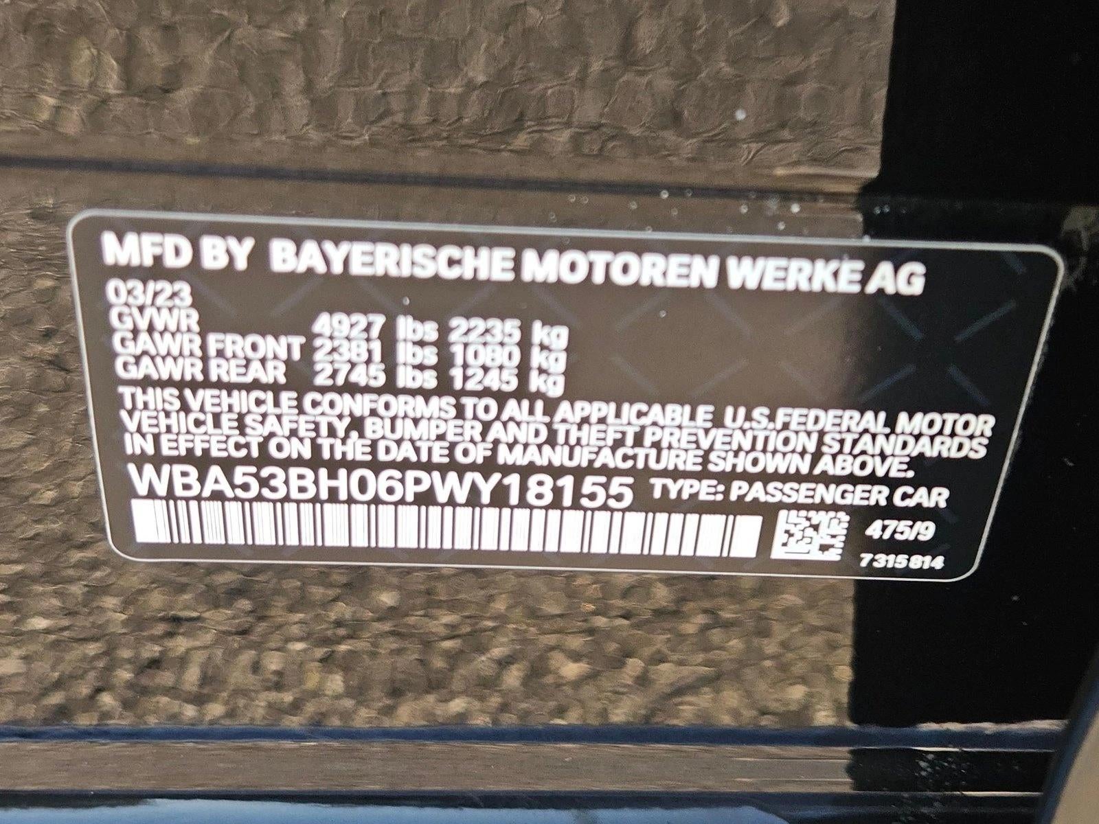 2023 BMW 530i Sedan