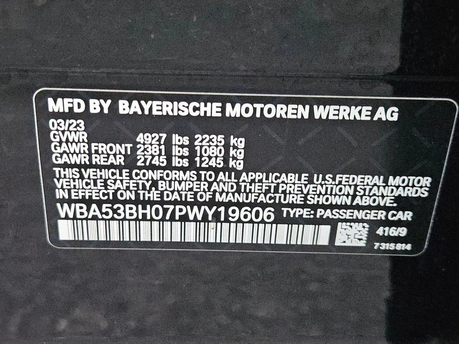 2023 BMW 530i Sedan