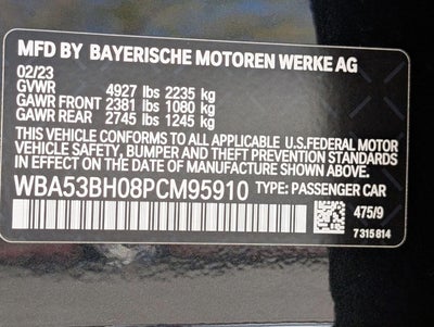 2023 BMW 530i Sedan