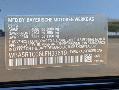 2020 BMW 330i Sedan