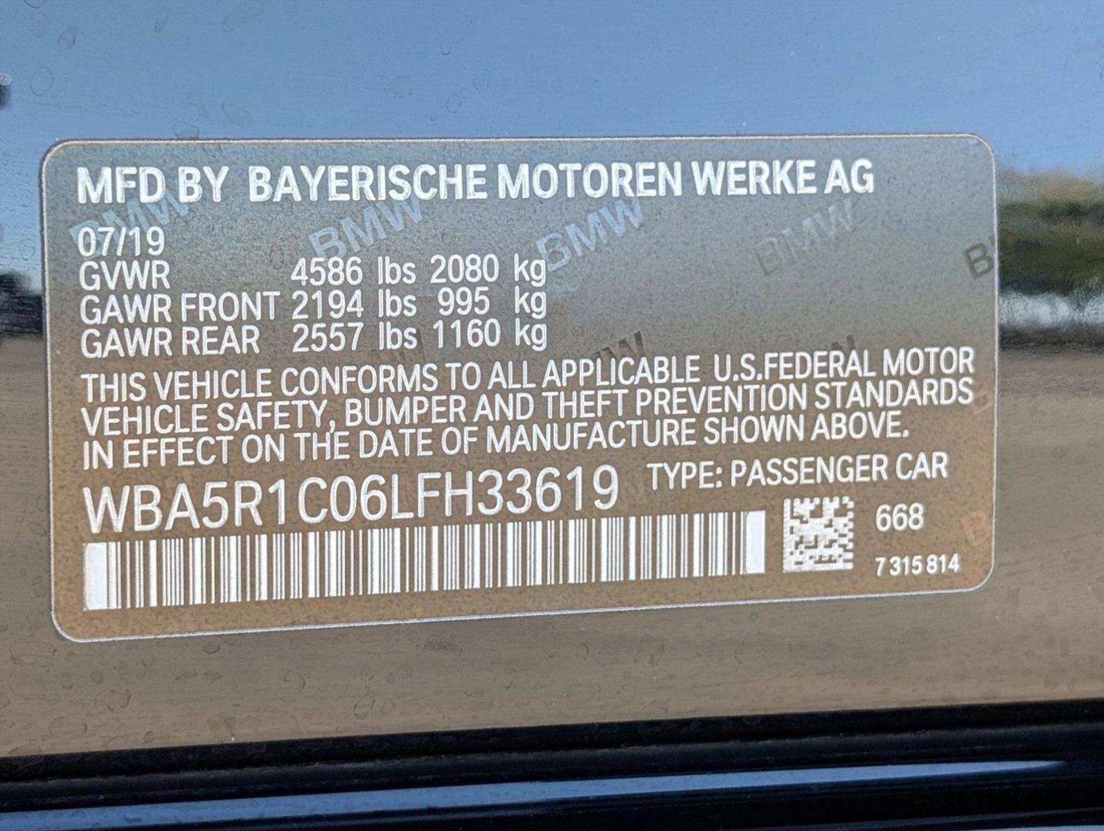 2020 BMW 330i Sedan