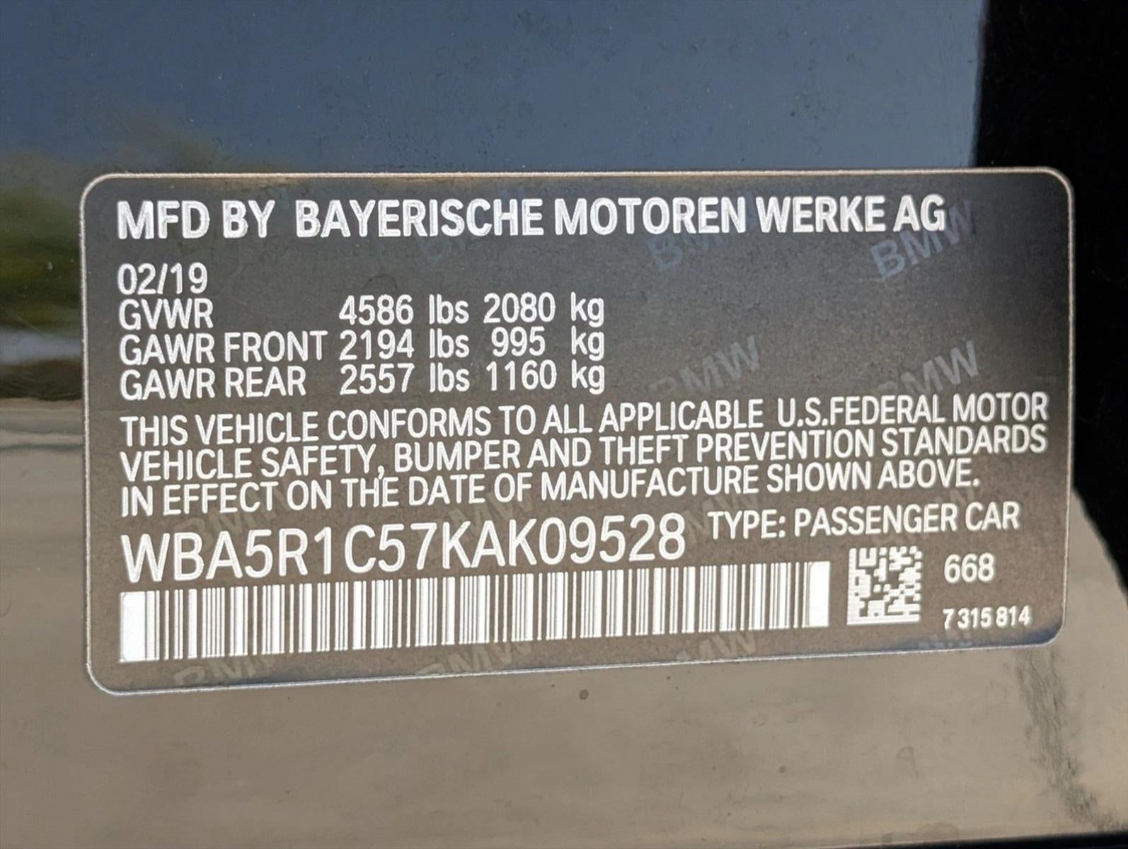 2019 BMW 330i Sedan