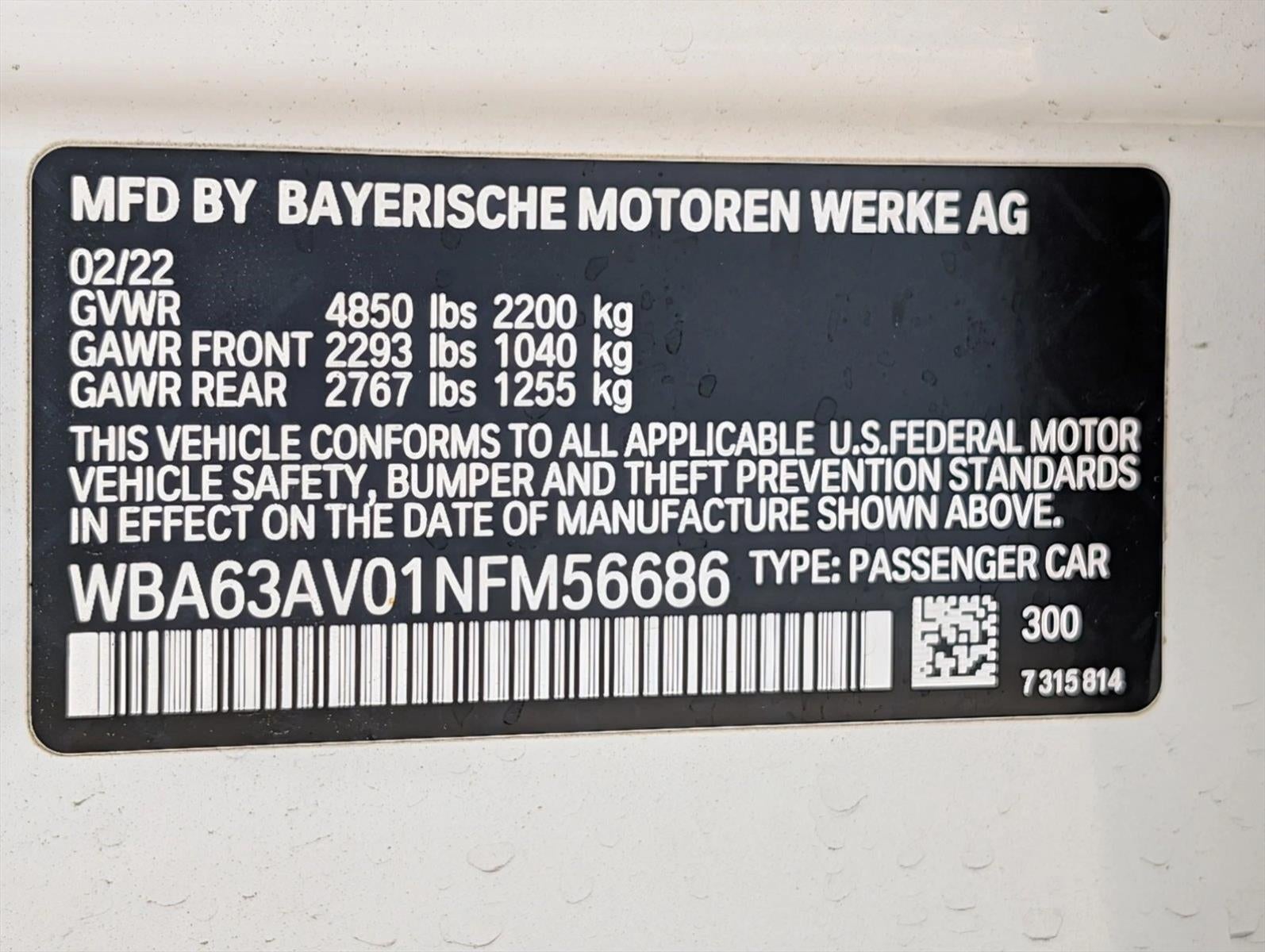 2022 BMW 430i Gran Coupe