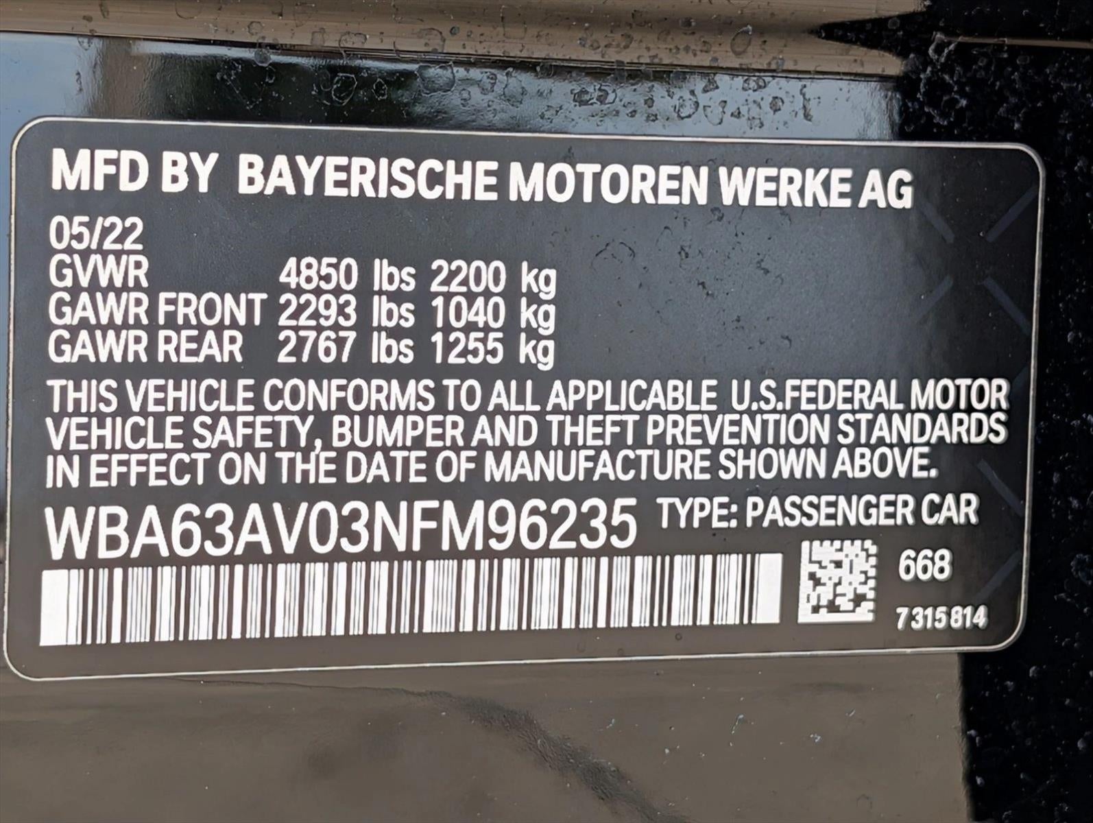 2022 BMW 430i Gran Coupe