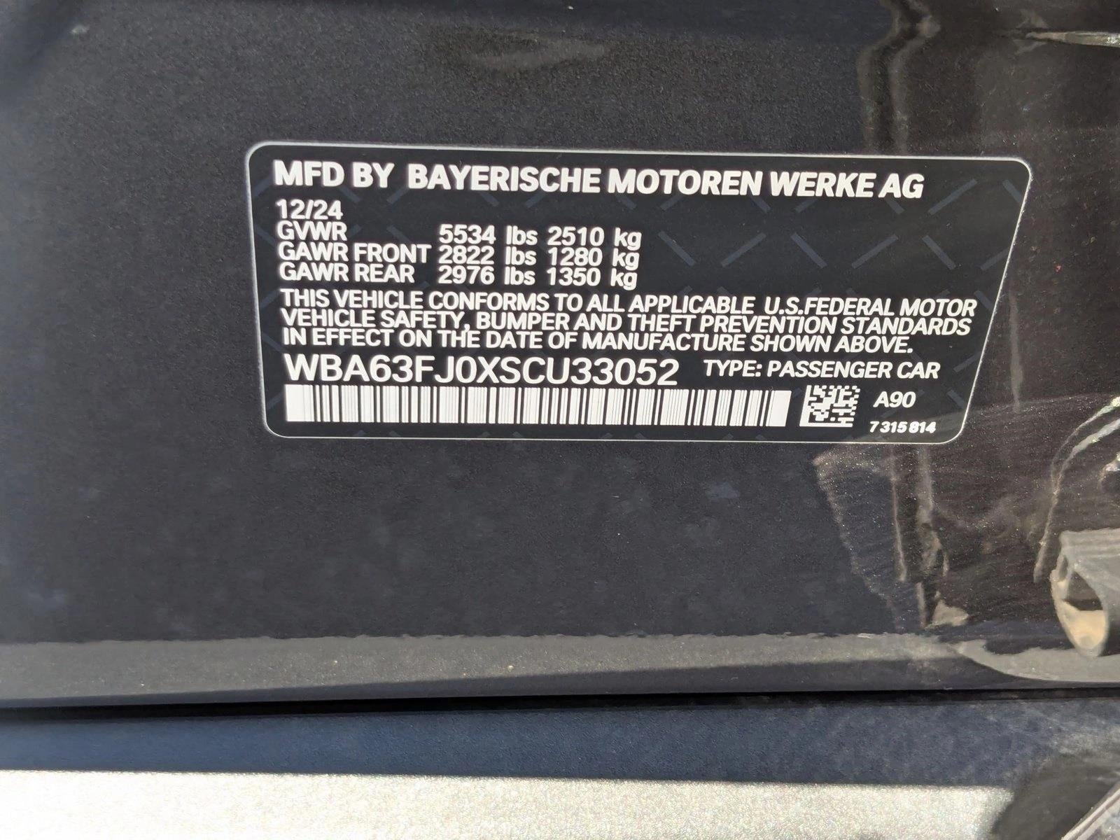 2025 BMW 540i xDrive Sedan