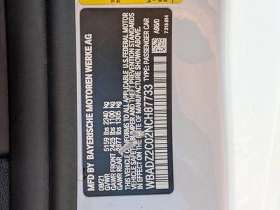 2022 BMW 840i Convertible