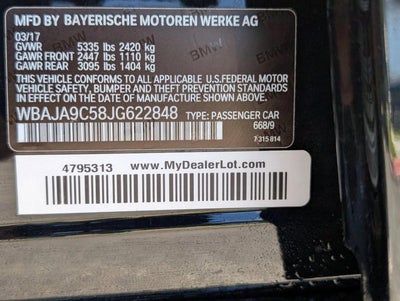 2018 BMW 530e iPerformance Plug-In Hybrid