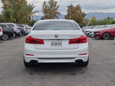 2018 BMW 540i Sedan