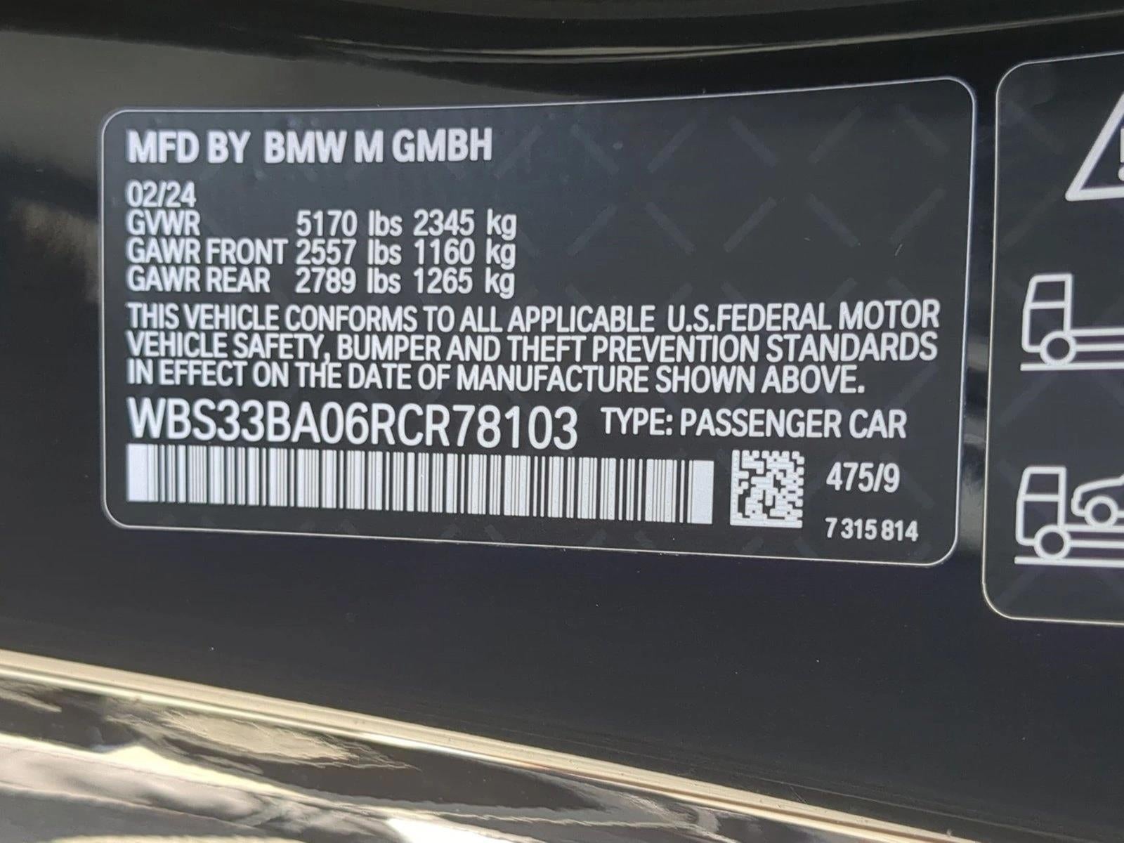 2024 BMW M4 M4 Competition xDrive Convertible