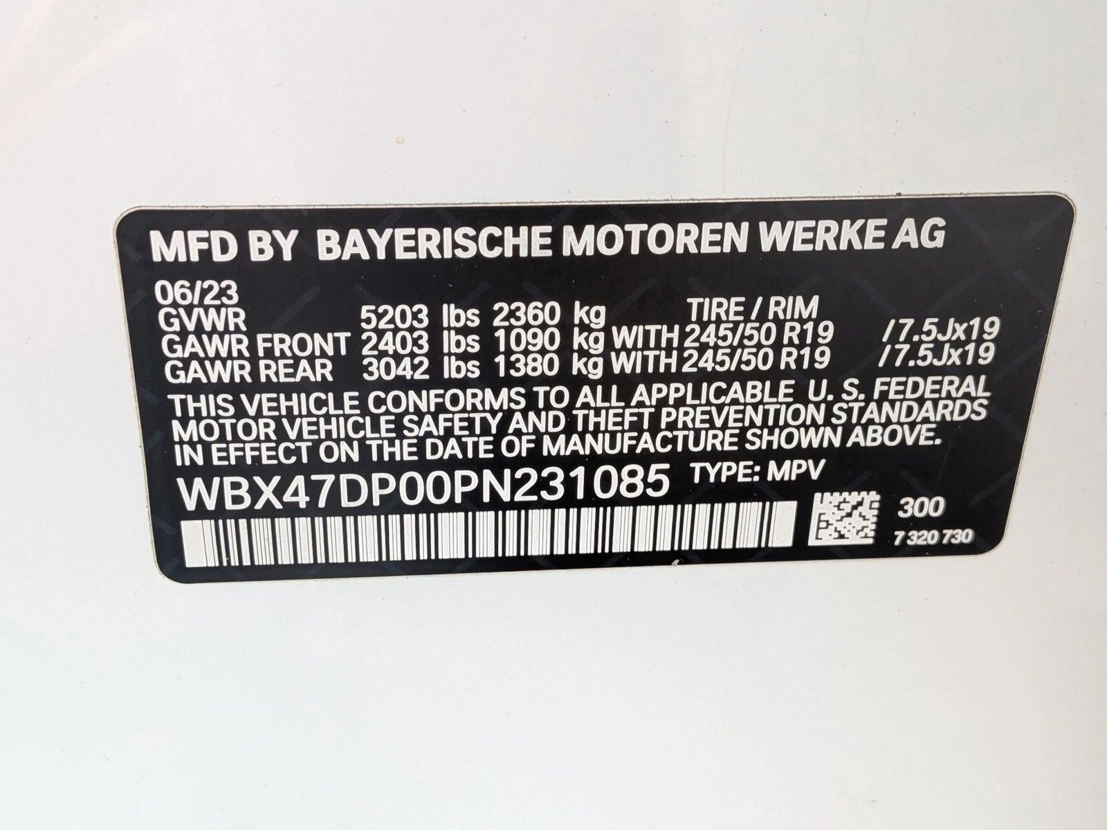 2023 BMW X3 sDrive30i Sports Activity Vehicle