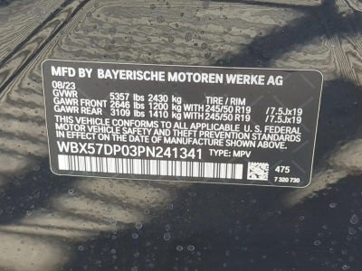 2023 BMW X3 xDrive30i Sports Activity Vehicle
