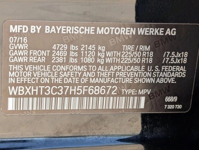 2017 BMW X1 xDrive28i Sports Activity Vehicle