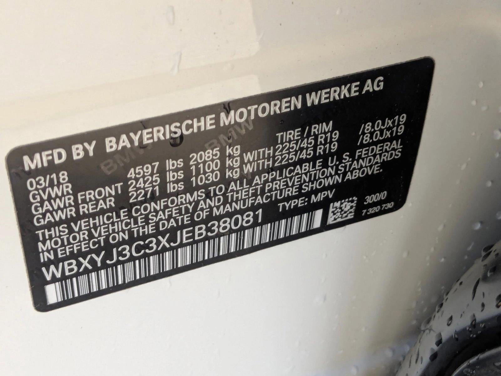 2018 BMW X2 sDrive28i Sports Activity Coupe