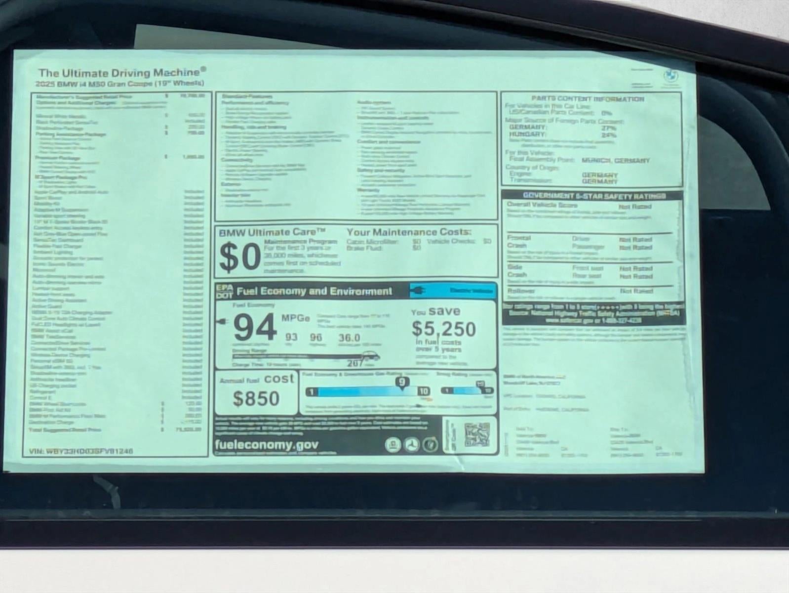 2025 BMW i4 Gran Coupe