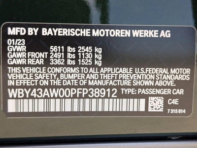 2023 BMW i4 Gran Coupe