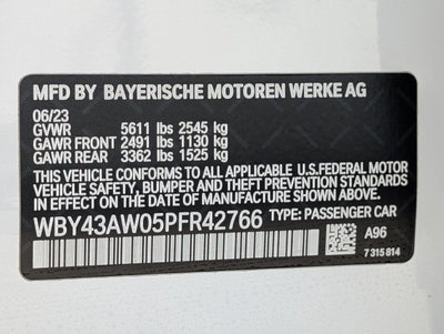 2023 BMW i4 Gran Coupe