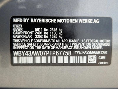 2023 BMW i4 Gran Coupe