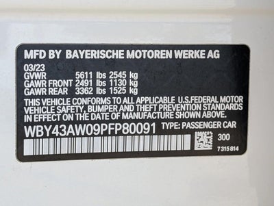 2023 BMW i4 Gran Coupe