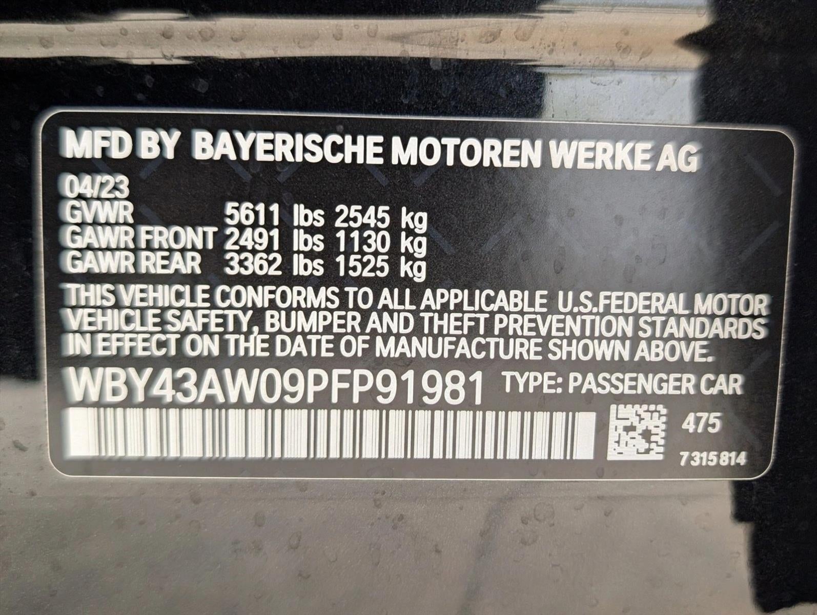 2023 BMW i4 Gran Coupe