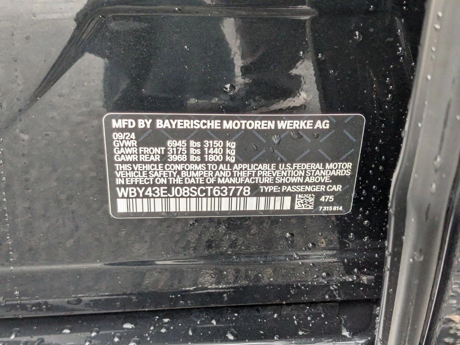 2025 BMW i7 eDrive50 Sedan