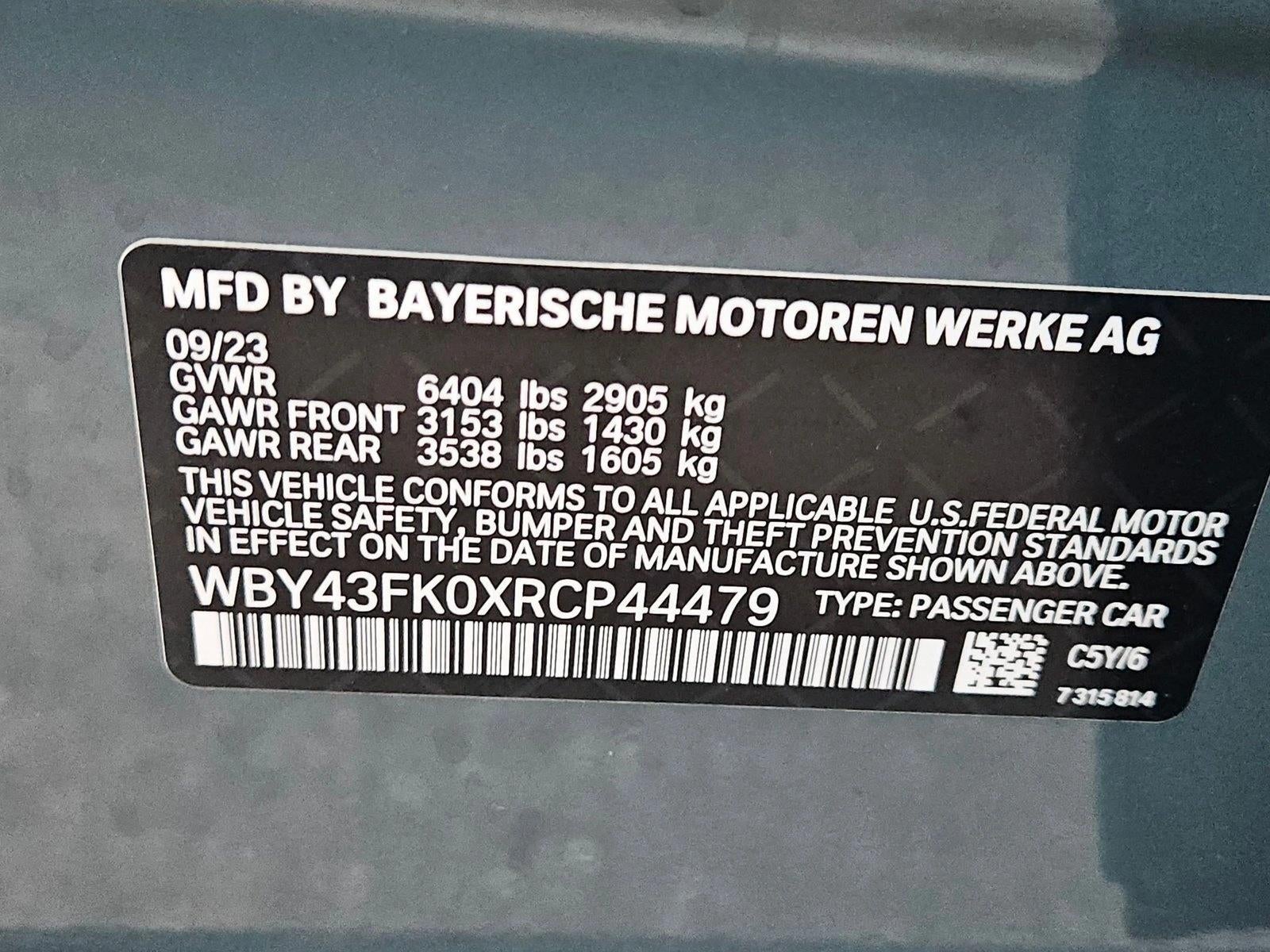 2024 BMW i5 M60 Sedan