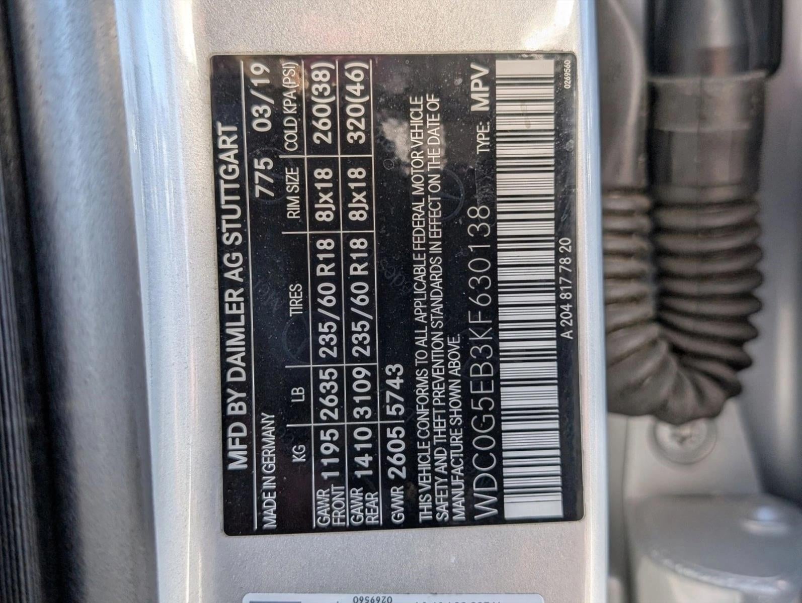 2019 Mercedes-Benz GLC GLC 350e 4MATIC® SUV