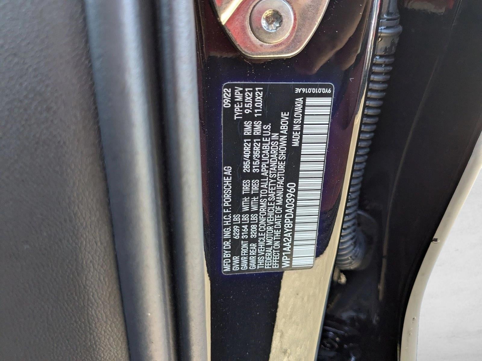 2023 Porsche Cayenne Platinum Edition AWD