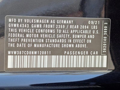 2022 Volkswagen Golf GTI 2.0T SE DSG